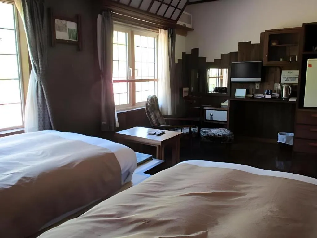 Bed in Auberge Kitano Dandan