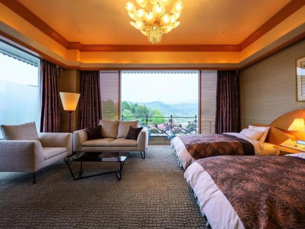 Bed in Shiratamano Yu Senkei