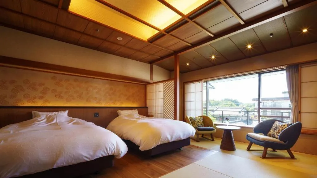 Bed in Shiratamano Yu Senkei