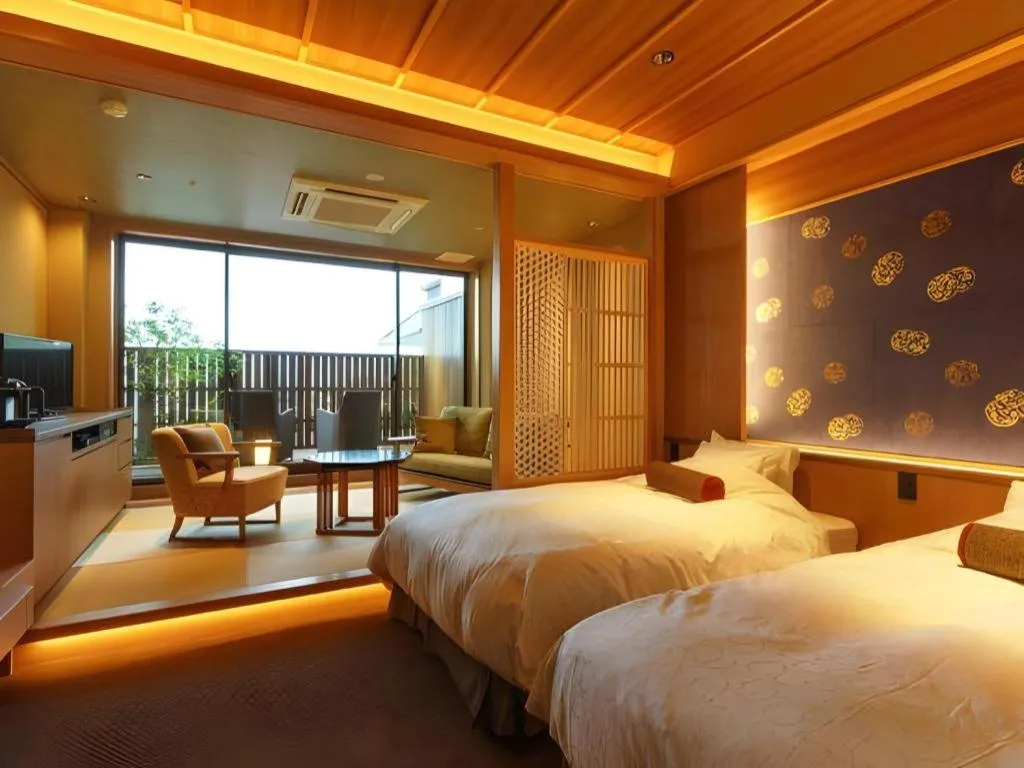 Bed in Shiratamano Yu Senkei