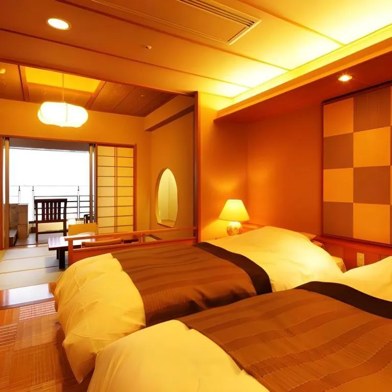 Bed in Shiratamano Yu Senkei