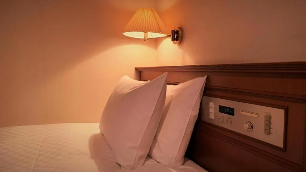 Bed in Hotel Harvest In Yonago