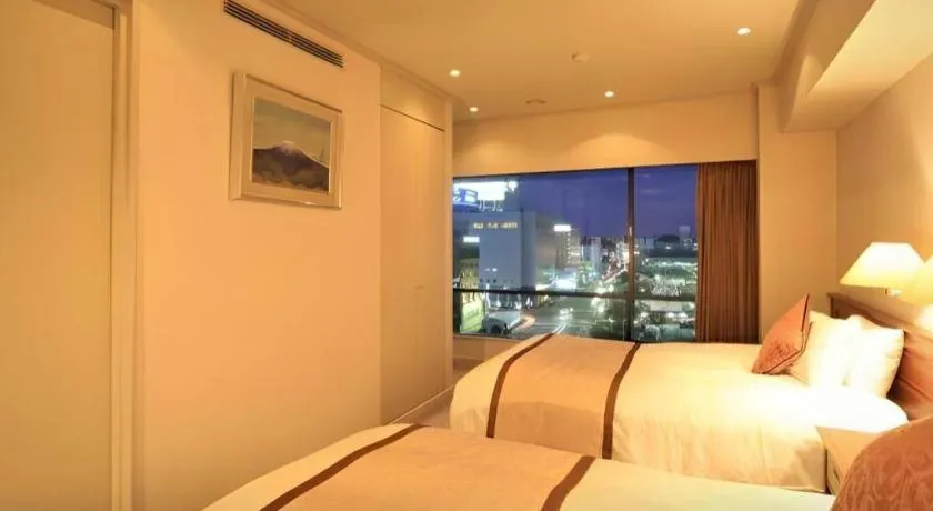 Bed in Hotel Harvest In Yonago