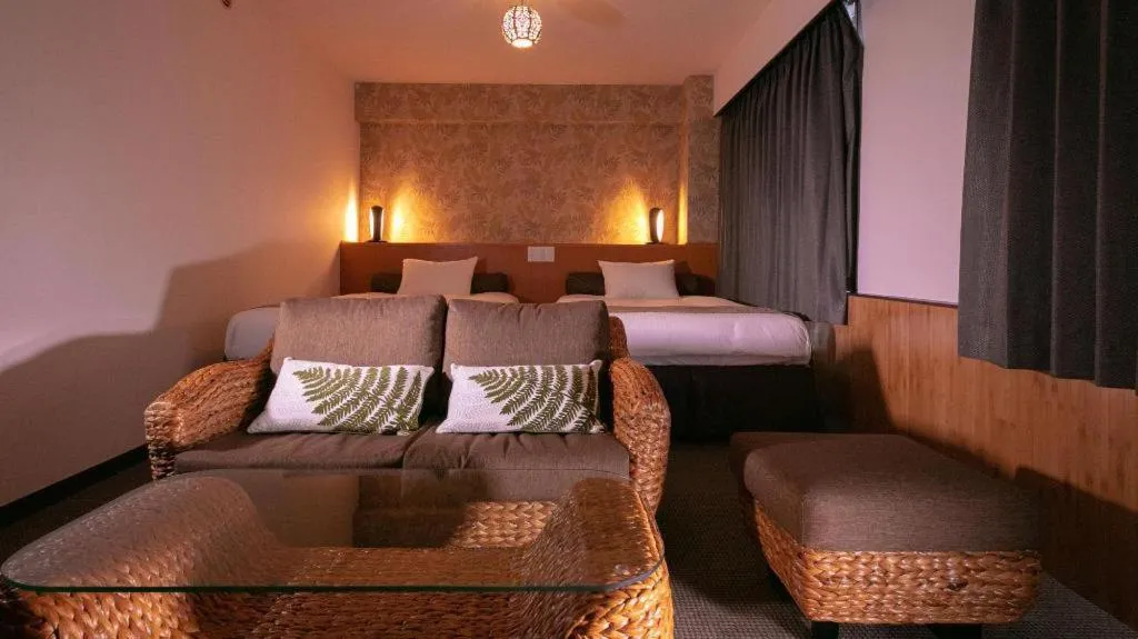 Bed in Green Hotel Yes Omihachiman