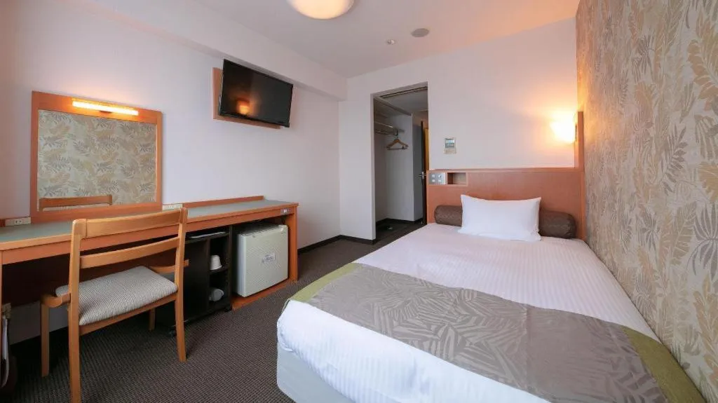 Bed in Green Hotel Yes Omihachiman