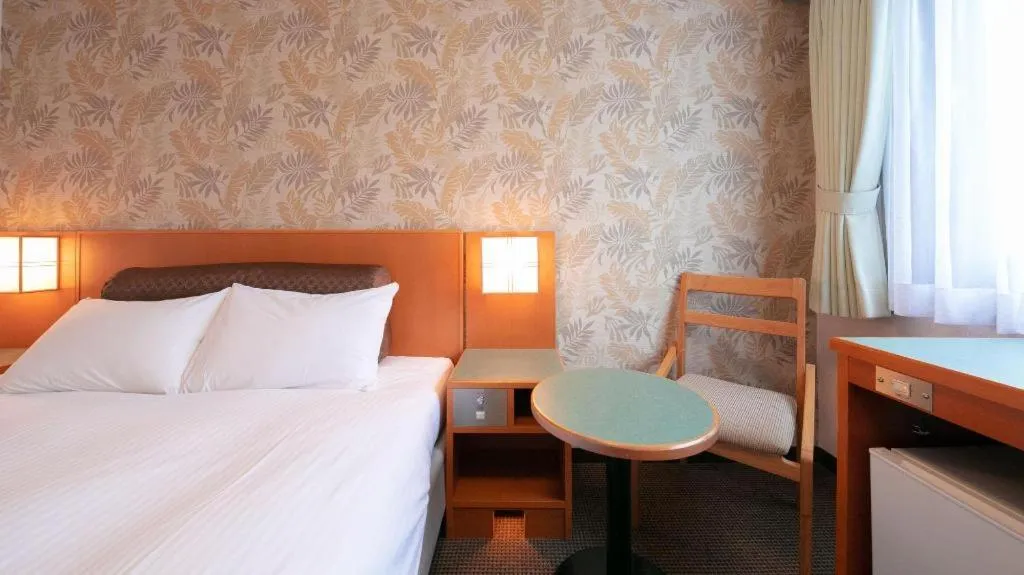 Bed in Green Hotel Yes Omihachiman