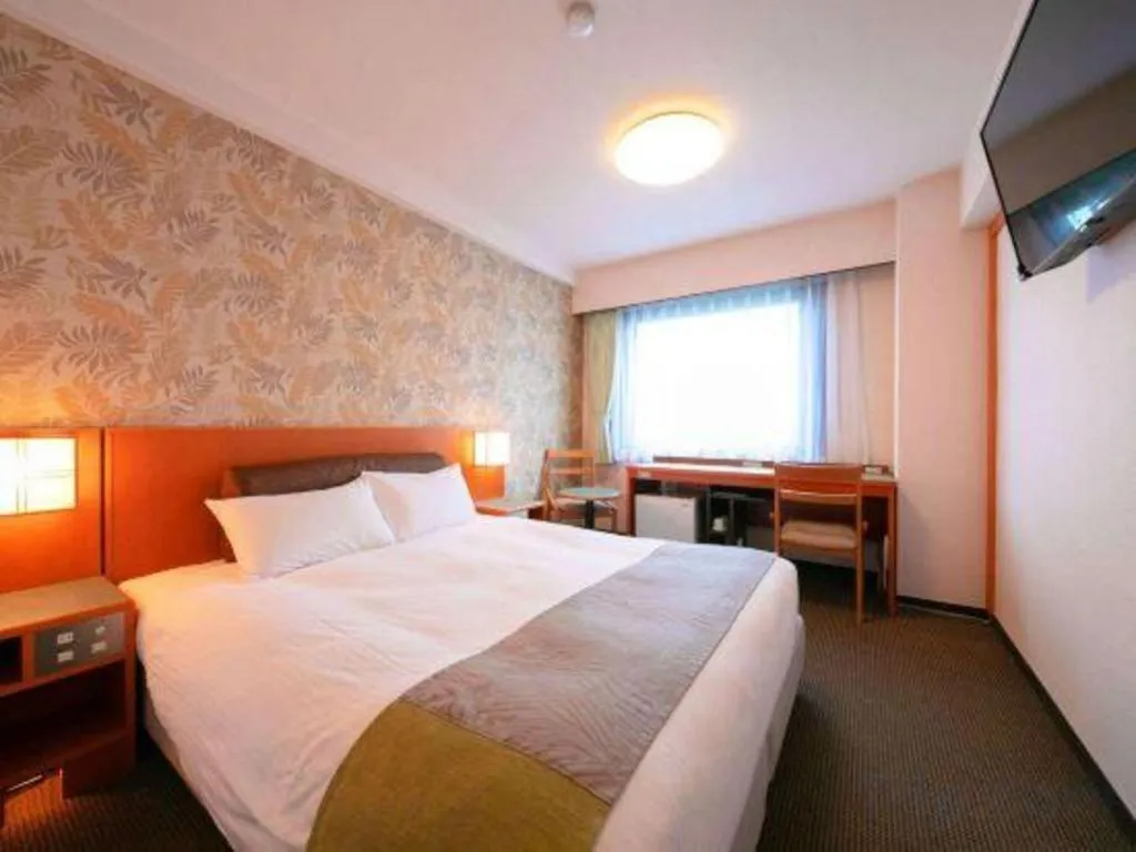 Bed in Green Hotel Yes Omihachiman