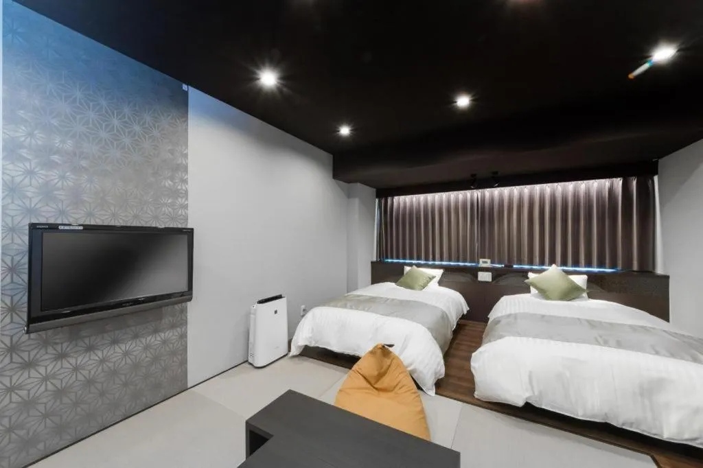 Bed in Centrale Hotel Kyotango