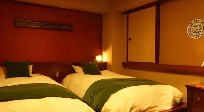 Bed in Otaru Furukawa Hotel