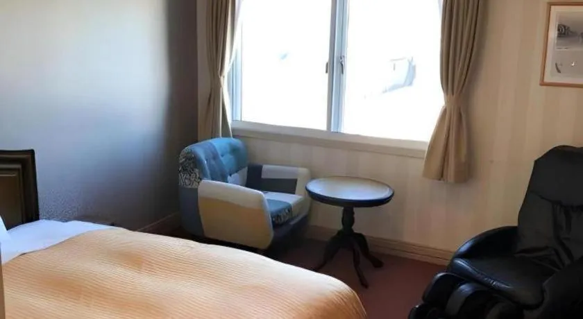 Bed in Otaru Furukawa Hotel
