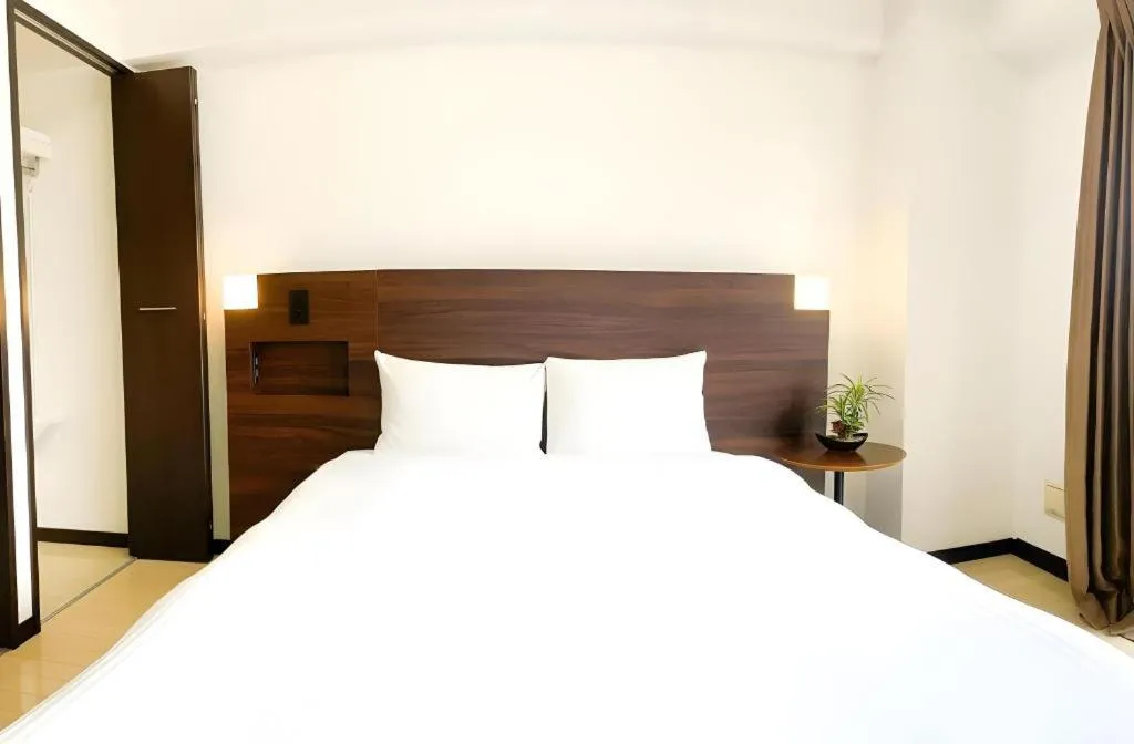 Bed in Villa Coast Nishimachi - Guesthouse in Okinawa