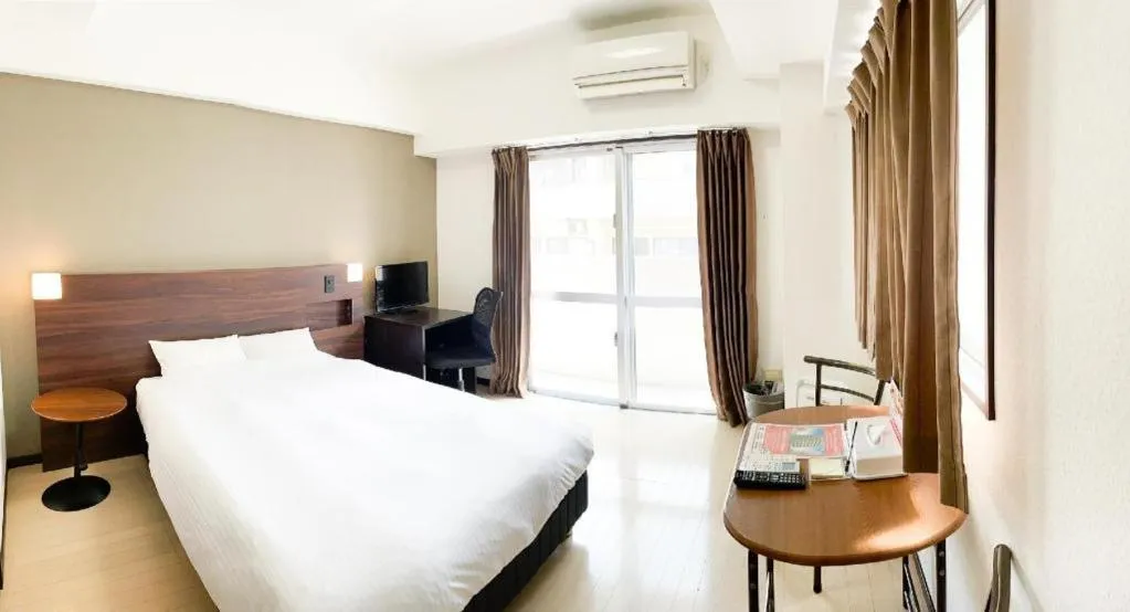 Bed in Villa Coast Nishimachi - Guesthouse in Okinawa