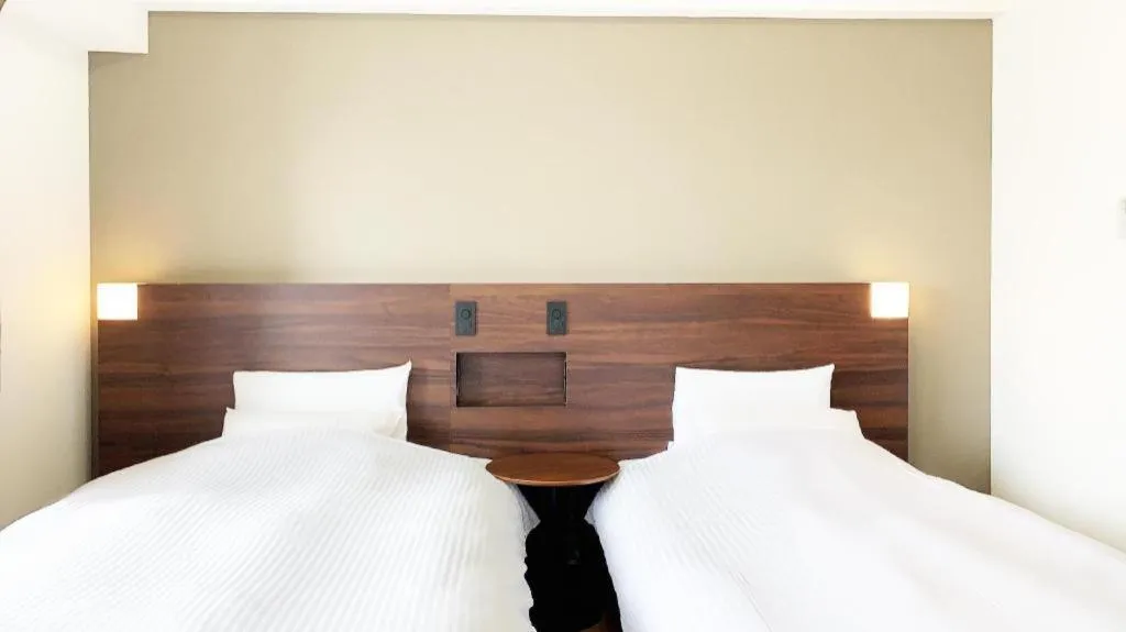 Bed in Villa Coast Nishimachi - Guesthouse in Okinawa