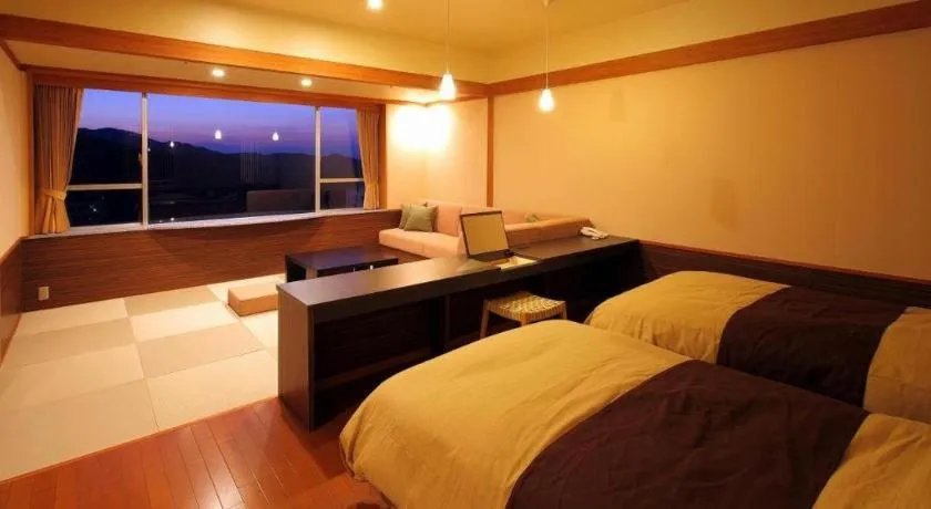 Bed in Hotel Kogure