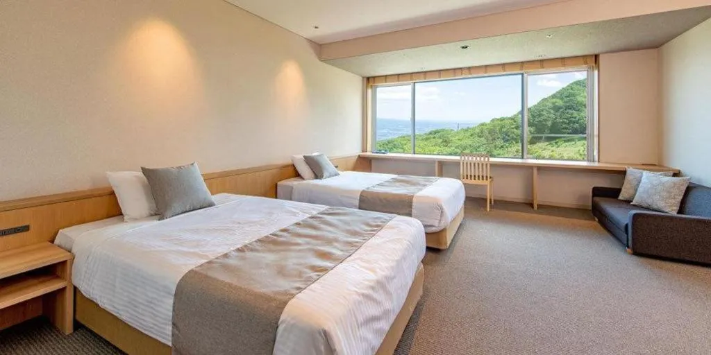 Bed in Hotel Kogure