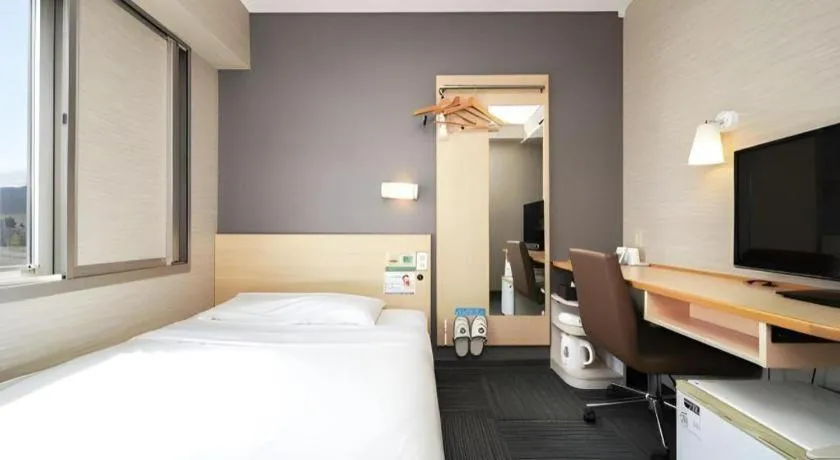 Bed in Super Hotel Arai-Niigata