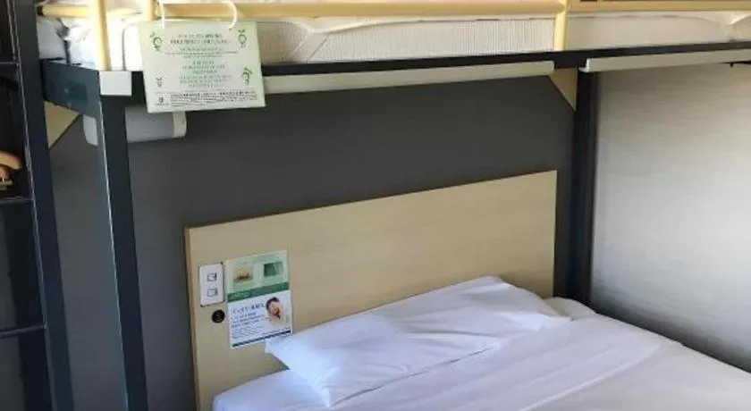 Bed in Super Hotel Arai-Niigata