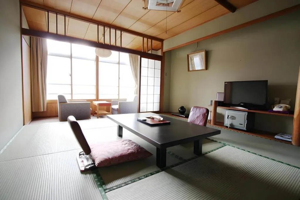 Bed in Hotel New Katsura