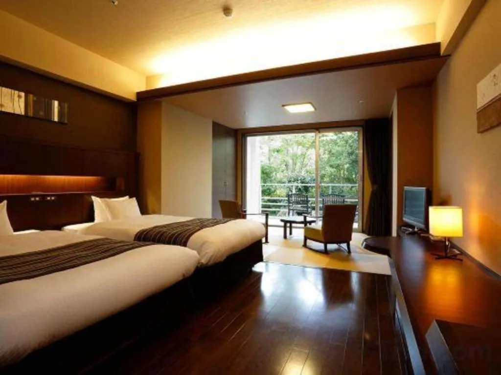 Bed in Hotel Wellseason Hamanako