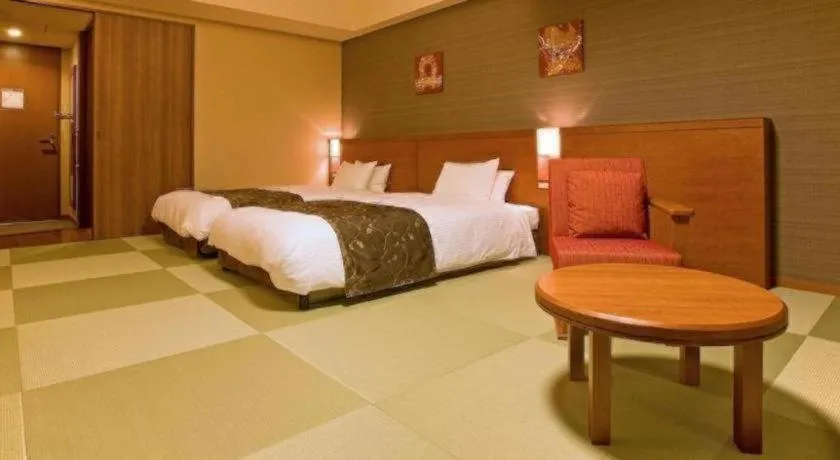 Bed in Hotel Wellseason Hamanako