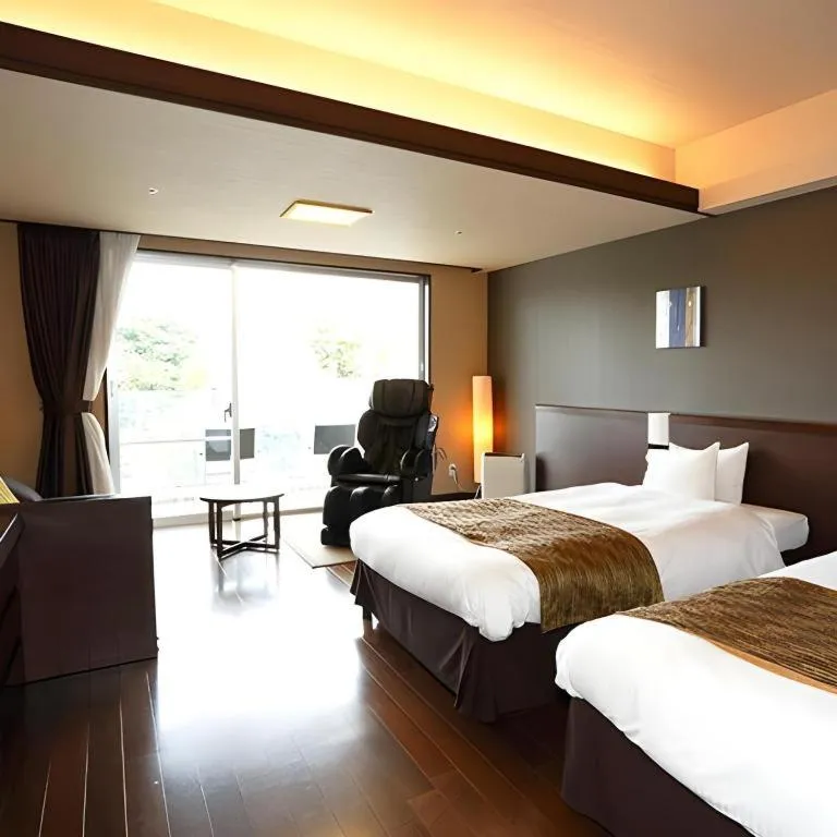 Bed in Hotel Wellseason Hamanako