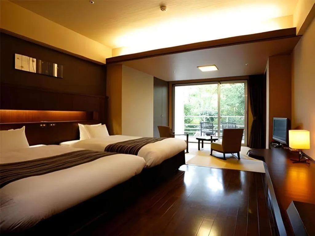 Bed in Hotel Wellseason Hamanako