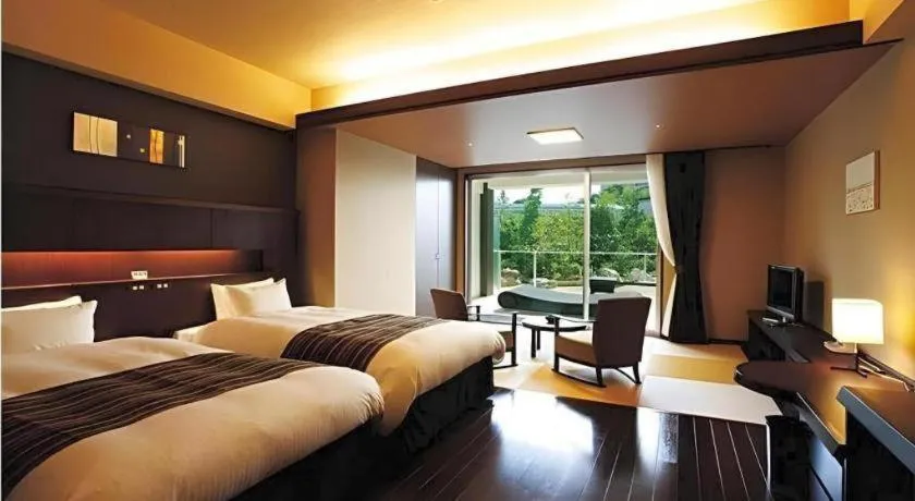 Bed in Hotel Wellseason Hamanako