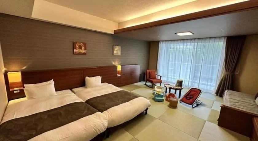 Bed in Hotel Wellseason Hamanako