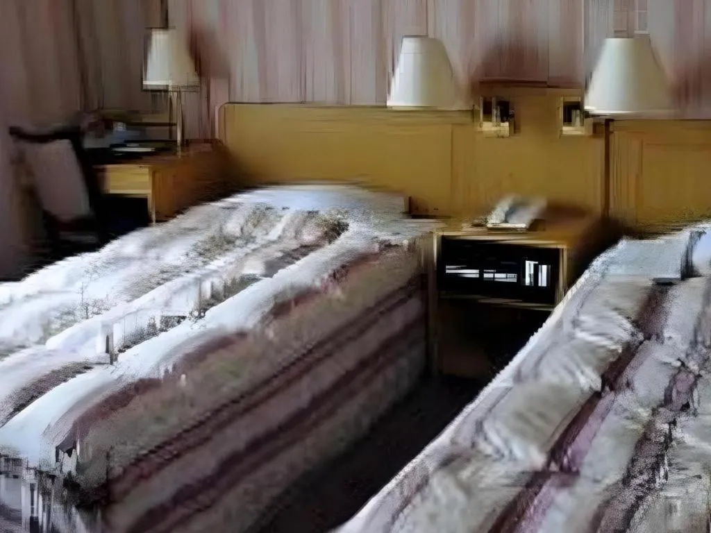 Bed in Hotel Half Time