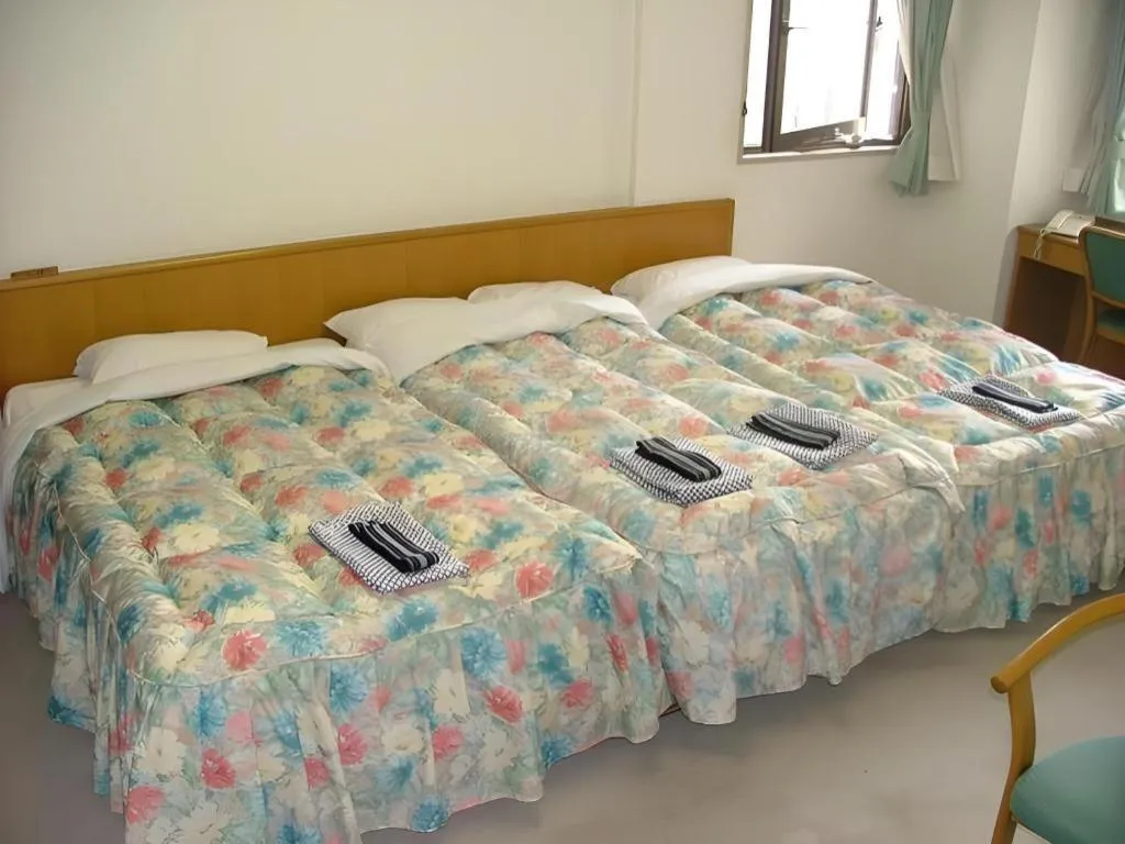Bed in Mimatsu Hotel