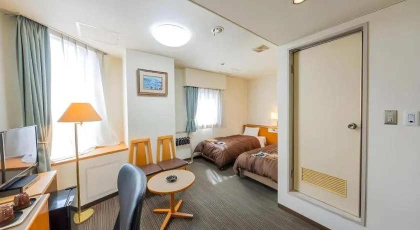 Bed in Mimatsu Hotel