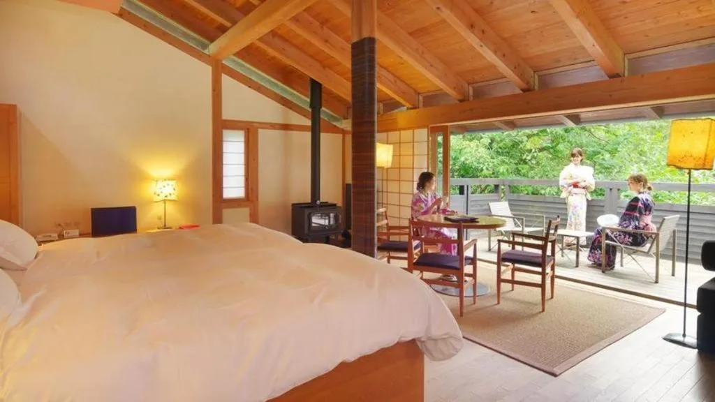 Bed in Auberge Tosayama