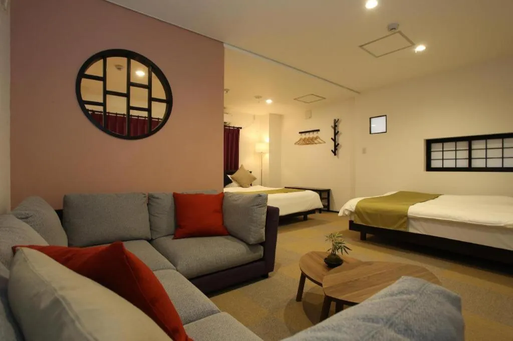 Bed in Rozy Hotel Namba