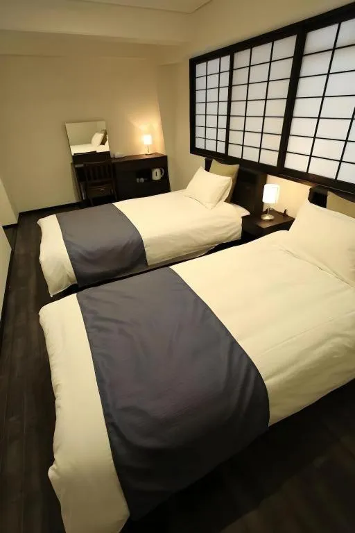 Bed in Rozy Hotel Namba