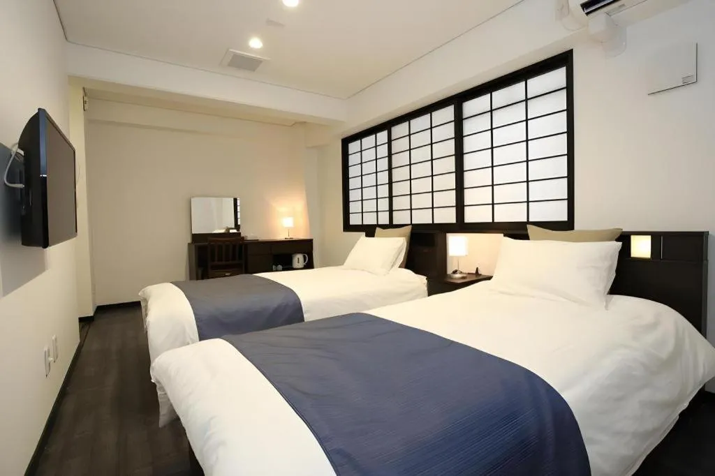 Bed in Rozy Hotel Namba