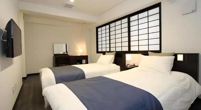 Bed in Rozy Hotel Namba