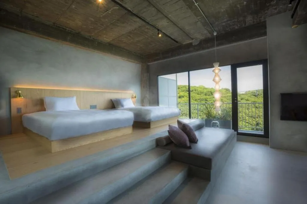 Bed in MISAKI TERRACE