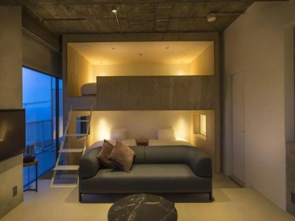 Bed in MISAKI TERRACE