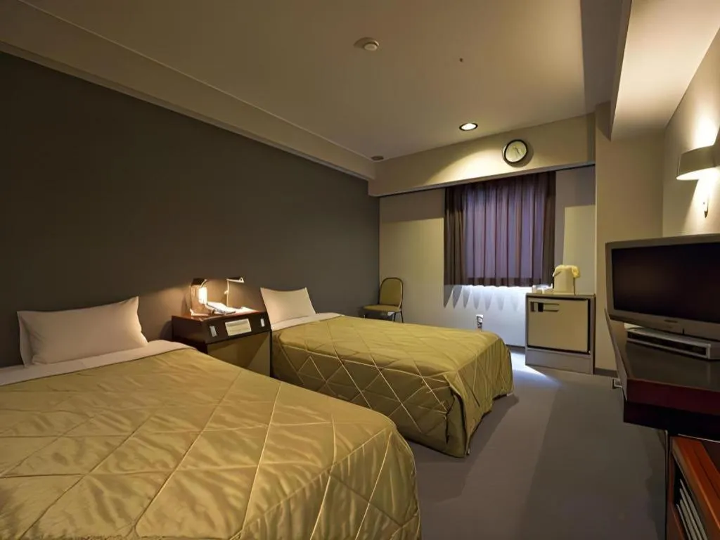 Bed in Shizuoka UI Hotel