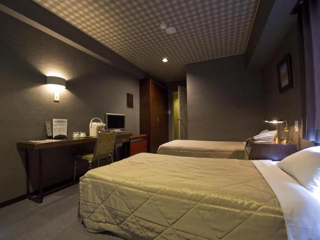 Bed in Shizuoka UI Hotel