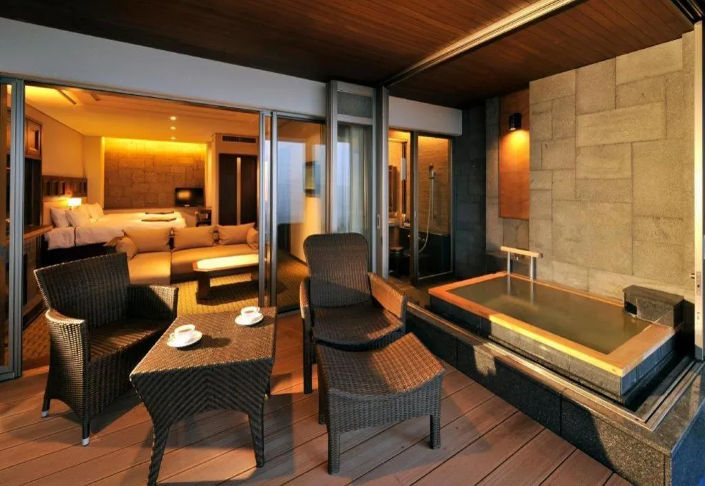 Bed in Akakura Kanko Hotel