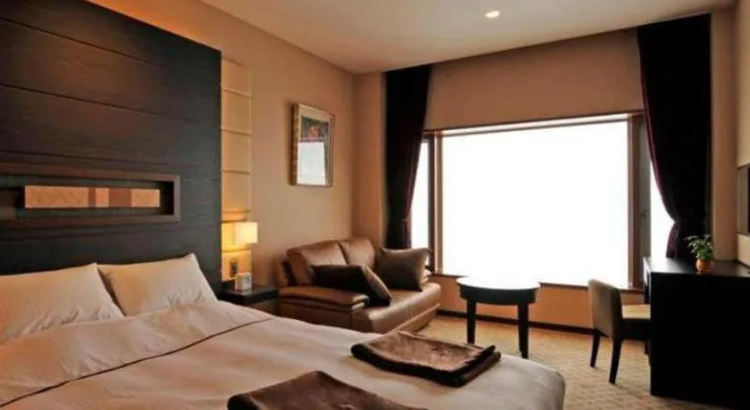 Bed in Akakura Kanko Hotel