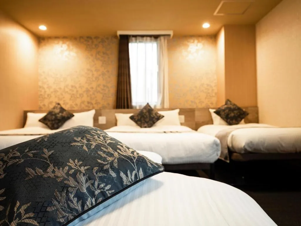 Bed in Hotel Areaone Izumo