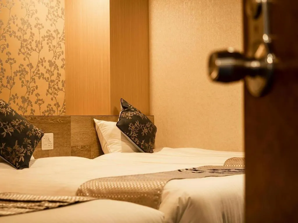 Bed in Hotel Areaone Izumo