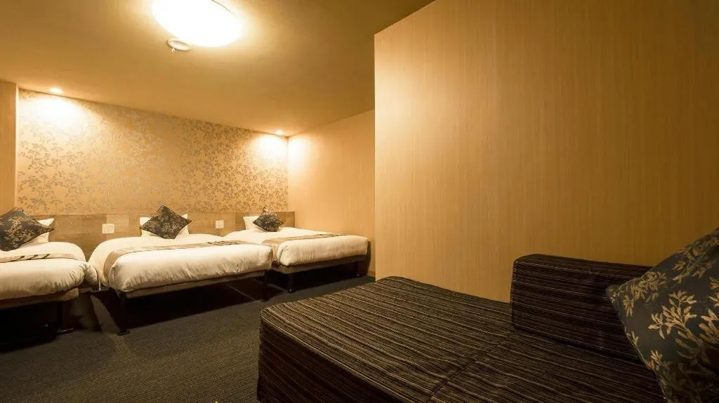 Bed in Hotel Areaone Izumo