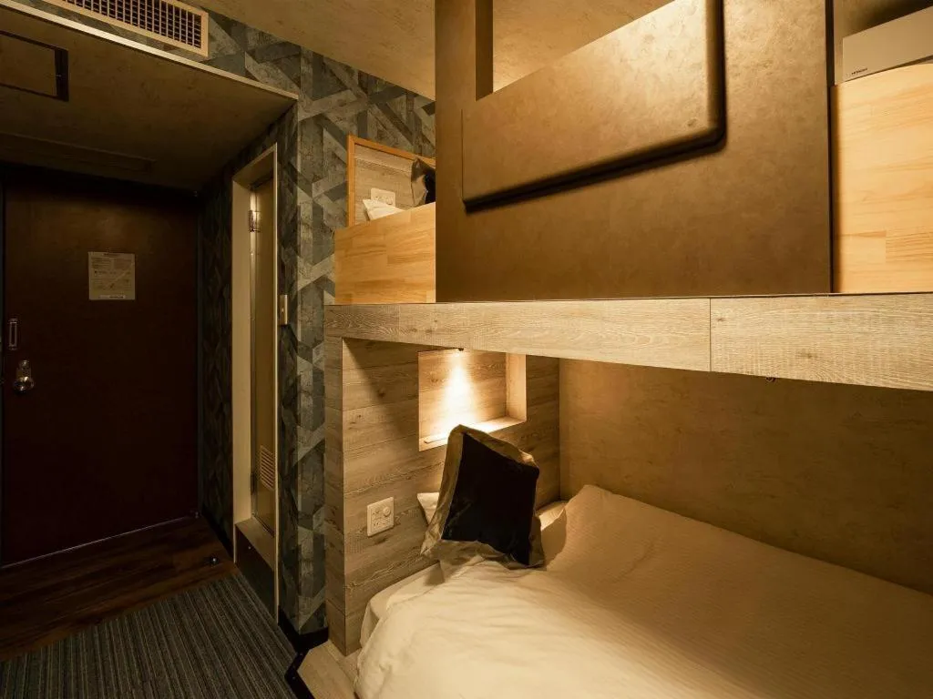 Bed in Hotel Areaone Izumo