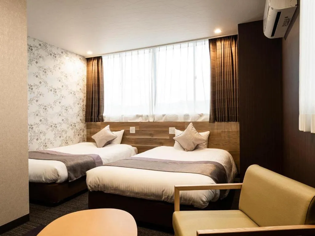 Bed in Hotel Areaone Izumo