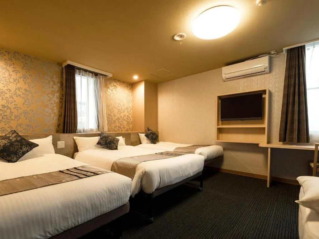 Bed in Hotel Areaone Izumo