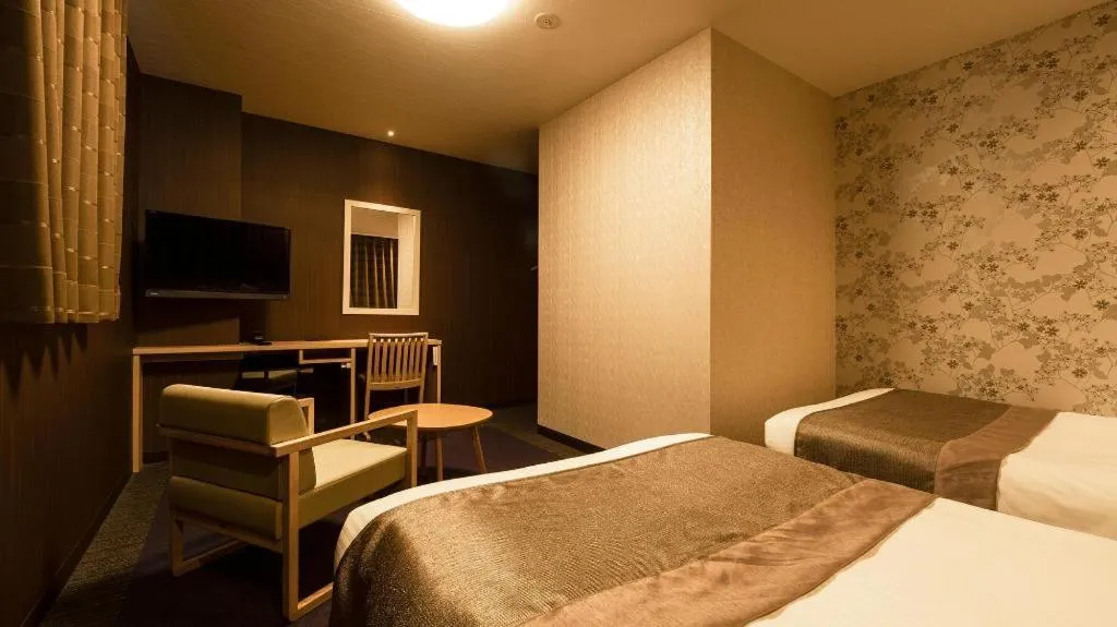 Bed in Hotel Areaone Izumo