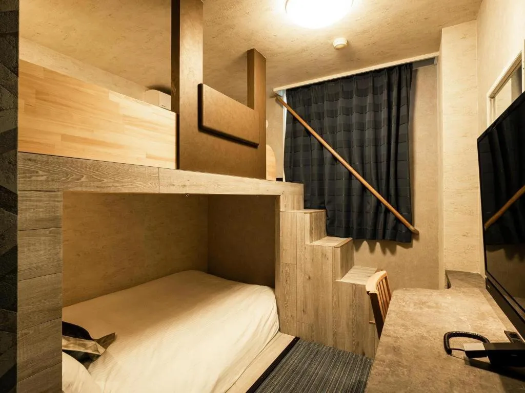 Bed in Hotel Areaone Izumo